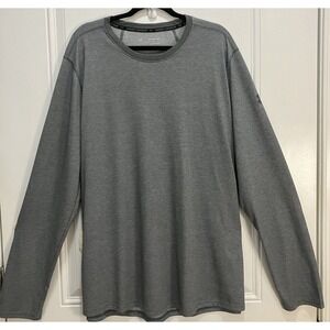 Under Armour Men's 3XL Long Sleeve Heat Gear Pullover Gray Style 1298397